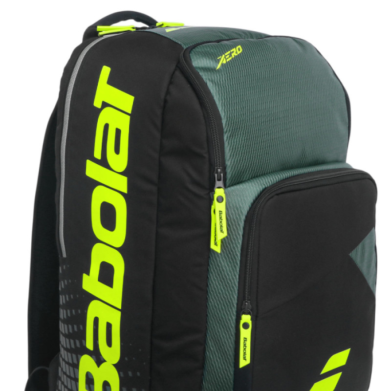 Mochila Babolat Pure Aero 2026 Gen9 - Preto e Limão